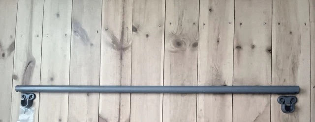 Armadio Ikea Pax grigio guida sospesa con staffe 50cm