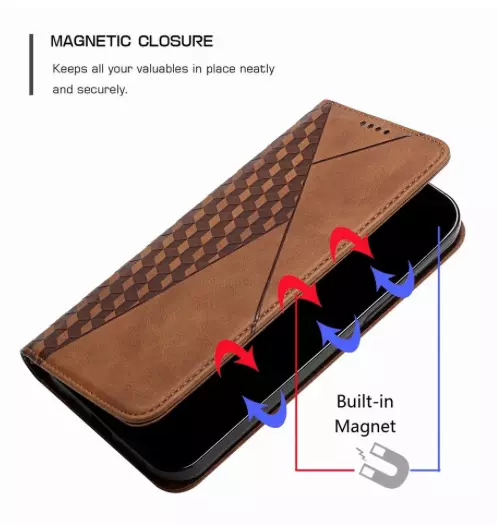 Magnetic Flip Wallet Card Slot Flip Cover Case For Iphone 15 Pro Max 14 13 12 11 2