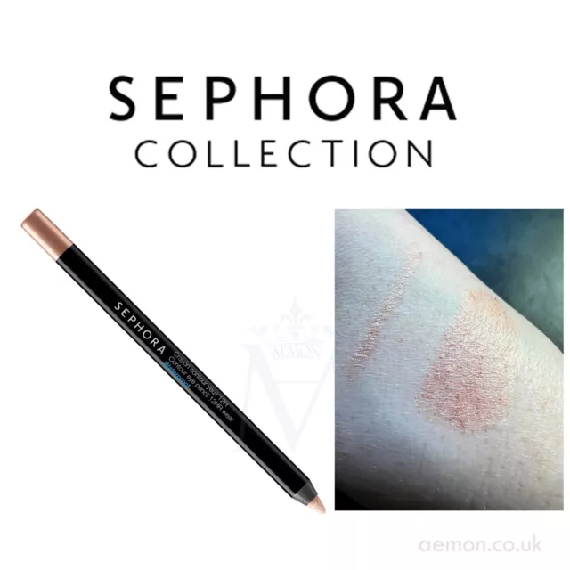 Sephora Contour eye pencil liner 12HR wear  Waterproof 07 Girl talk - glitter