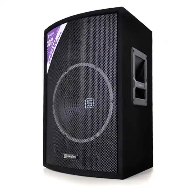 Skytec Dj Pa Box 30,5Cm Monitor 600W Subwoofer Tweeter Allround Box Lautsprecher