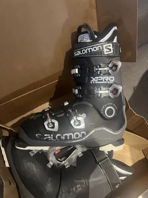 Salomon X Pro 100 Ski Boots Black Size 29/29.5 Used