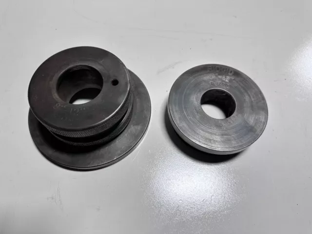 RIDGID  8” - 12” Roll Groover Rollers  Dies