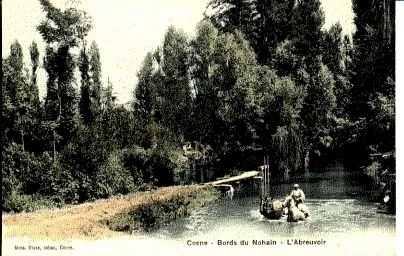 (S-31712) FRANCE - 58 - COSNE COURS SUR LOIRE CPA      RISSE  ed.
