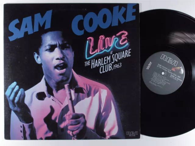 SAM COOKE Live At Harlem Square Club RCA LP VG++/NM j