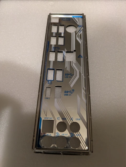 ASUS I/O IO Shield Blende X99-A Ii Neu/New £11.00 - PicClick UK