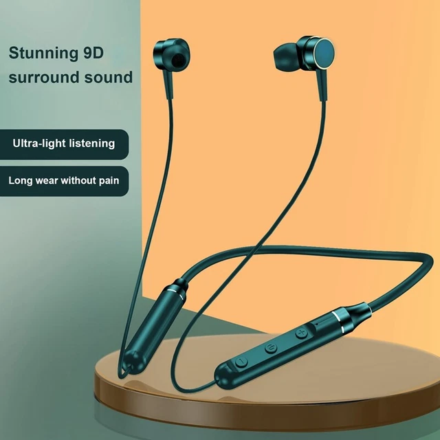 Wireless Bluetooth Earphones Neck Hanging Bluetooth Headset Wireless Sports V1M7