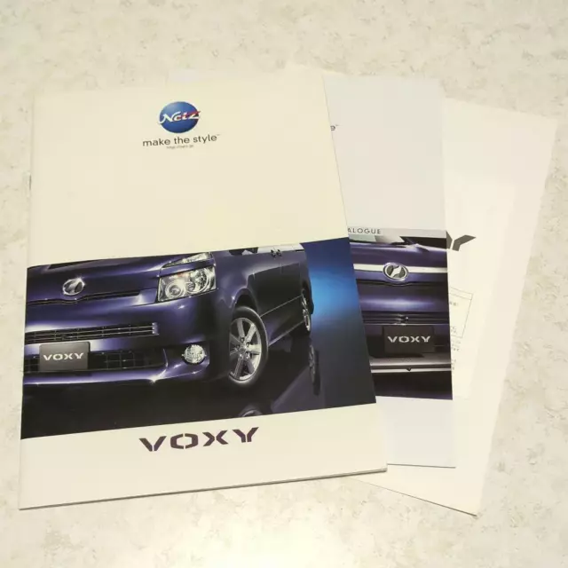 Toyota Voxy Catalog 3Items Set