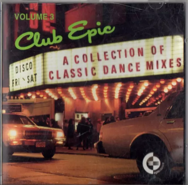 Various - Club Epic Volume 3 CD (1994) Audio Quality Guaranteed Amazing Value