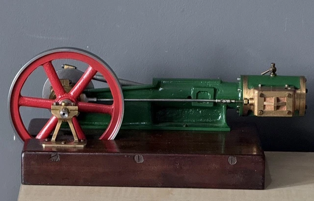 A VERY GOOD HORIZONTAL LIVE STEAM MILL ENGINE (much bigger than Stuart ...