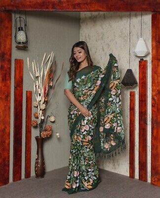 Femme Coton Sari Blouse Cousu Designer Readymade Choli Party Wear Crop Top Vêtements Vêtements femme Hauts et t-shirts 