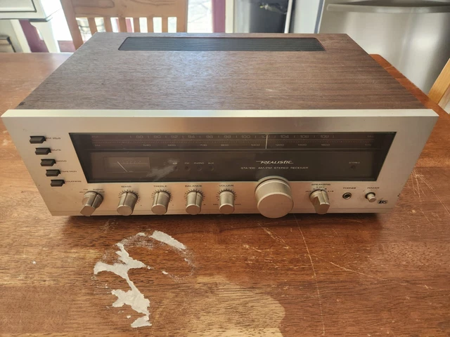 Realistic Sw 100 VINTAGE REALISTIC STA-100 AM/ FM Stereo Receiver Radio Shack £15.36 ...