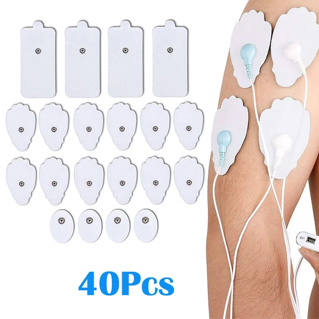 40X TENS MACHINE Electrode Pads Replacement For Tens Unit Therapy
