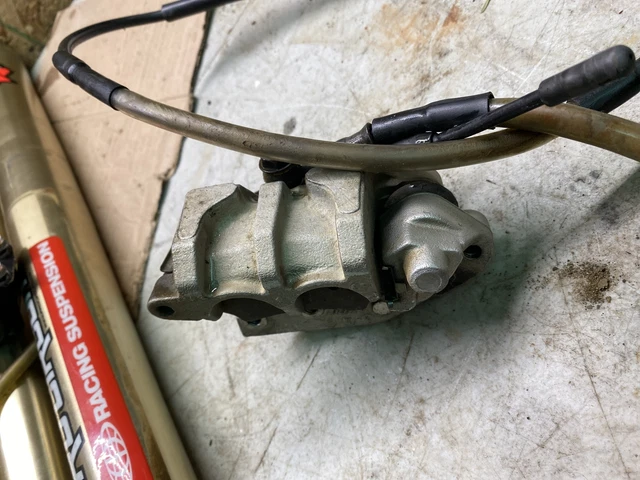 2008 Kawasaki KX250F OEM FRONT BRAKE MASTER CYLINDER w/ LEVER