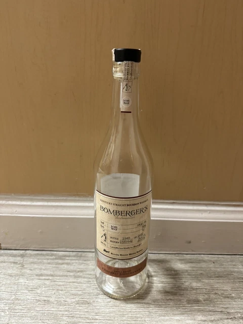 Bomberger’s Declaration 2023 Bourbon Empty Bottle