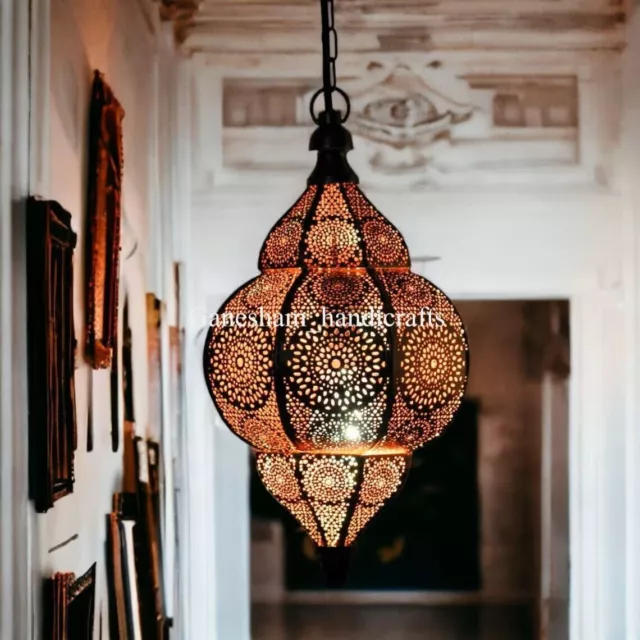 Modern Turkish Hanging Lamps Handmade Moroccan Ceiling Lights Home Lantern Gifts