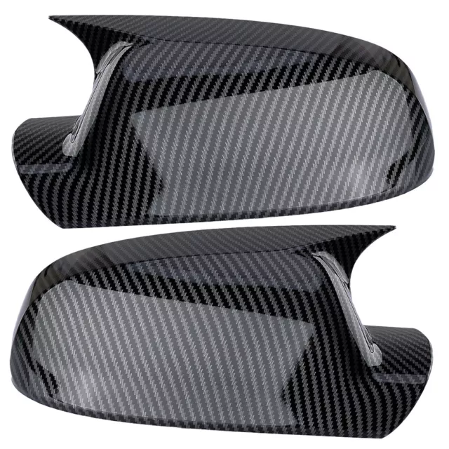 ABS Carbon Fiber Side Wing Mirror Cover Ft For Audi A3 8P A4 A5 B8.5 RS3 RS4 RS5 3