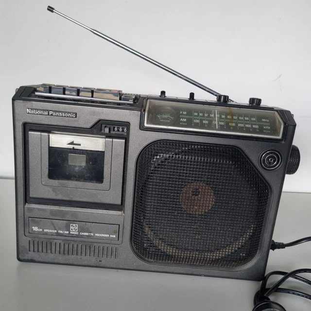 VTG 1970S NATIONAL Panasonic RQ-554FTS 5-Band Shortwave Radio