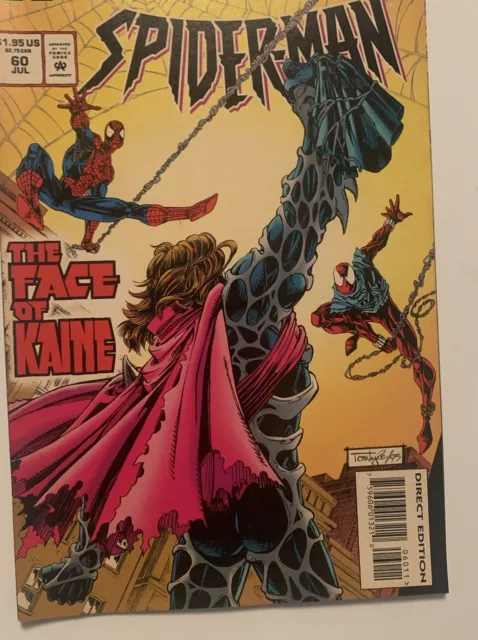 SPIDER-MAN Vol. 1 No. 60 July 1995 MARVEL Comics - Kaine