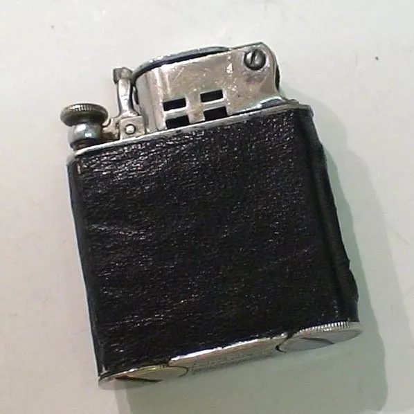 Briquet ancien Quercia ABDULLA automatic French Vintage Wick Lighter Feuerzeug 3