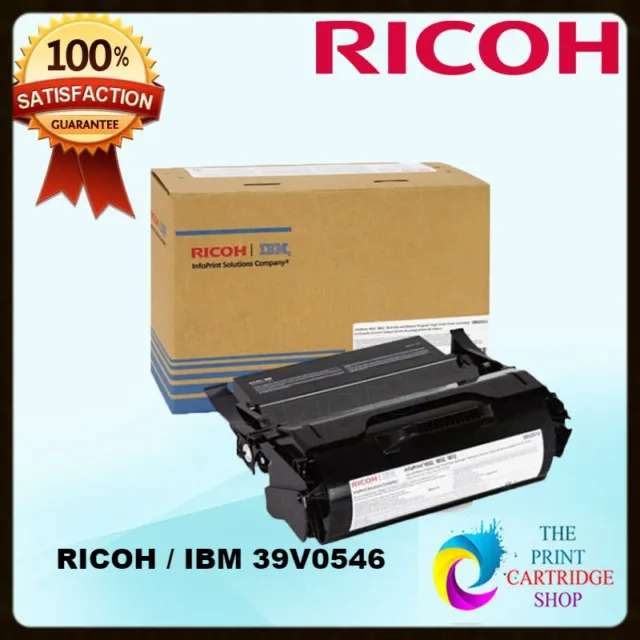 New & Original Ricoh 39V0546 Black High Yield Toner Cartridge InfoPrint 1570 32K