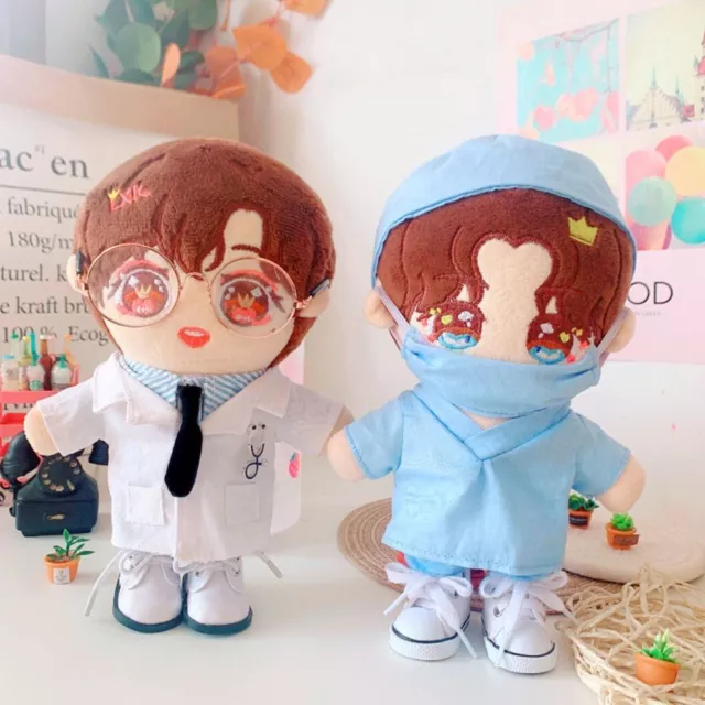 Fashion Idol Dolls Clothes Multistyles Doctor Surgical  20cm Cotton Doll