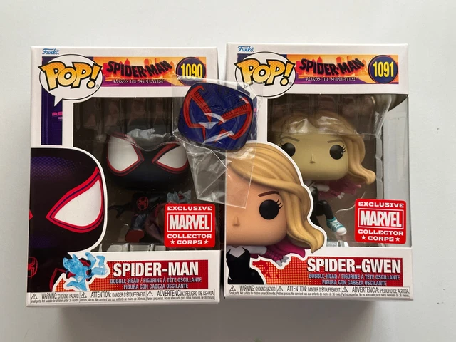 Funko Pop Miles Morales Spider-Gwen Spider-Man Spider-verse 1090 1091 2099 Pin Funko Pop Miles Morales Spider-Gwen Spider-Man Spider-verse 1090 1091 2099 Pin