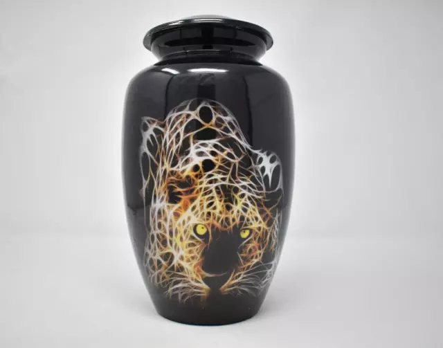 Elegant Tiger Cremation Urn for Human Ashes - Adult Size, Suitable for Both Male 2