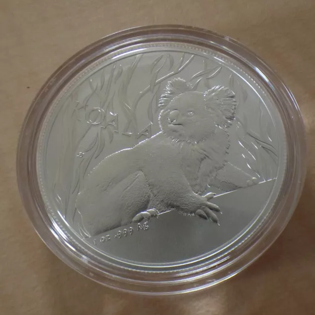 Australia 1$ Koala 2024 silver 99.9% 1 oz silver coin (within a capsule) 3