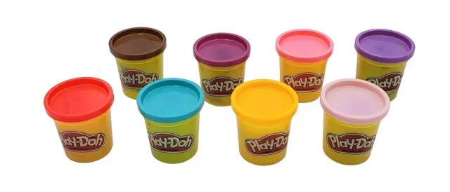 Play-Doh Classic Color 4 Pack, NEW, SEALED, Red, Yellow, White, Blue