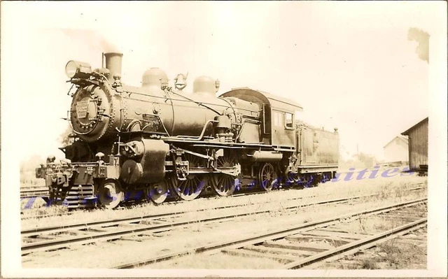 1930s Pennsylvania Railroad #5127 Steam Engine Atlantic Locomotive Train Photo