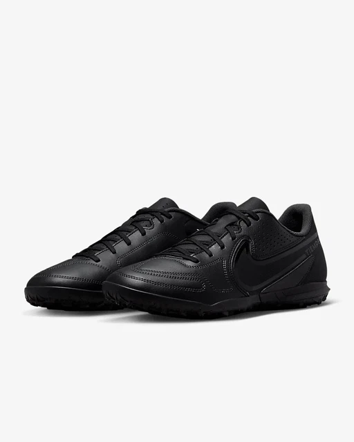 Football shoes Nike FußballSchuhe Tiempo Legend 9 Club-Rasen Schwarz Synthetik