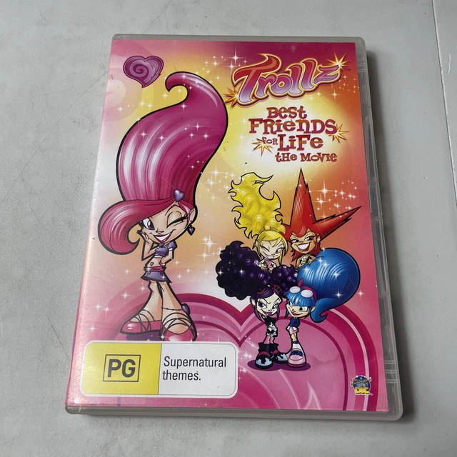 TROLLZ BEST FRIENDS For Life The Movie Region 4 Vgc Free Postage 9.50