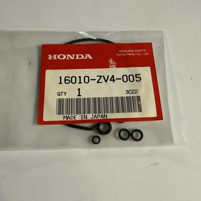 NEW OEM HONDA Marine Carburetor O Ring Gasket Kit Part 16010ZV4005