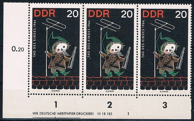DDR ; Druckvermerk  Mi.: 1028 fn 1 , postfrisch