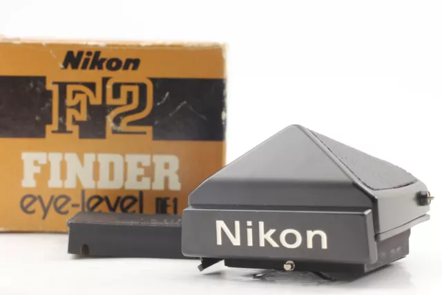 [MINT in Box] Nikon DE-1 Black Eye Level Prism View Finder for F2 SLR From JAPAN