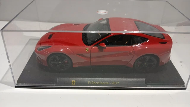 Ferrari F12 TDF 2015 - Burago 1/24 - Neuve En Boîte Vitrine