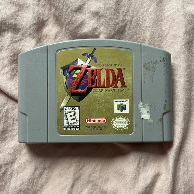 THE LEGEND OF Zelda Ocarina of Time Nintendo 64 N64 Authentic Tested