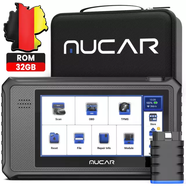 MUCAR VO6 Auto Auslesegerät KFZ OBD2 Diagnosegerät Scanner All System ECU Coding