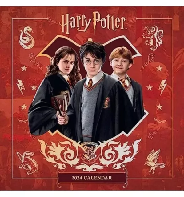 Harry Potter 2024 Calendar Month To View Wall Calendar Official BRAND NEW