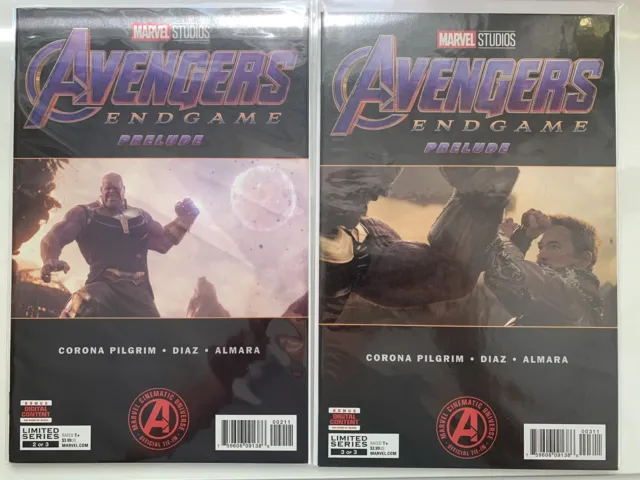 Avengers Infinity War  Endgame Prelude #2 3 Marvel Thanos