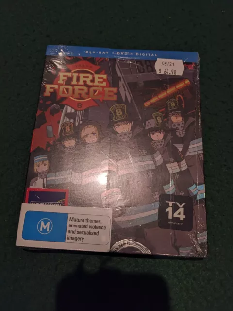 English dubbed of Fire Force Season 1+2 (1-48End) Anime DVD Region 0