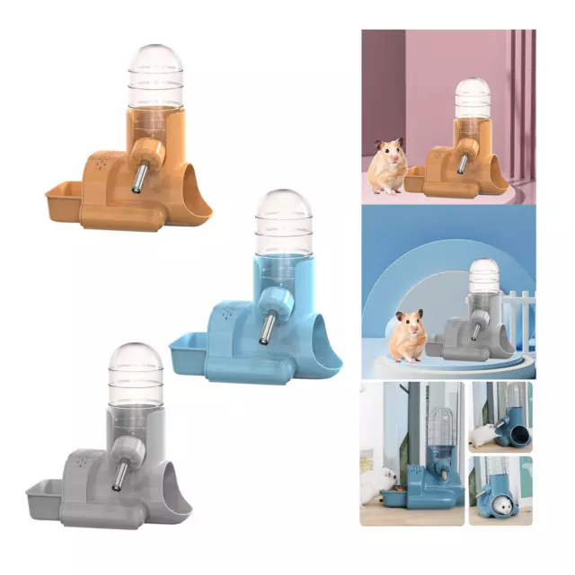 3 in 1 Hamster Wasserflasche Pet Auto Dispenser Futterautomat für Kleintiere