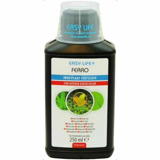 Easy-Life Ferro 250ml Engrais Plantes Aquatiques Engrais Aquarium