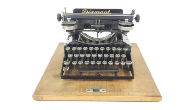 Maquina De Escribir Diamant Nº1 Año 1922 Typewriter Schreibmaschine
