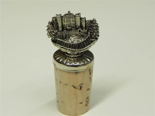 Corcho Decorativo con Motivo Castillo Hohenschwangau Tapa de la Botella Cierre