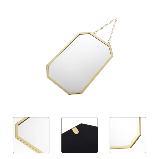 Specchio Ferro Da Parete Vanità Specchi Ovali Decorativi per Bagno