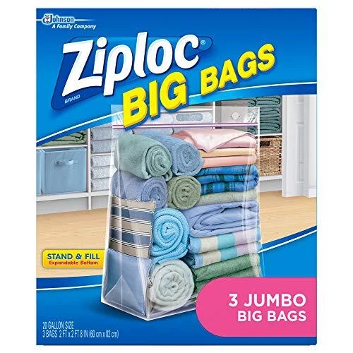 Big Bag Double Zipper Jumbo Big Bags, 3