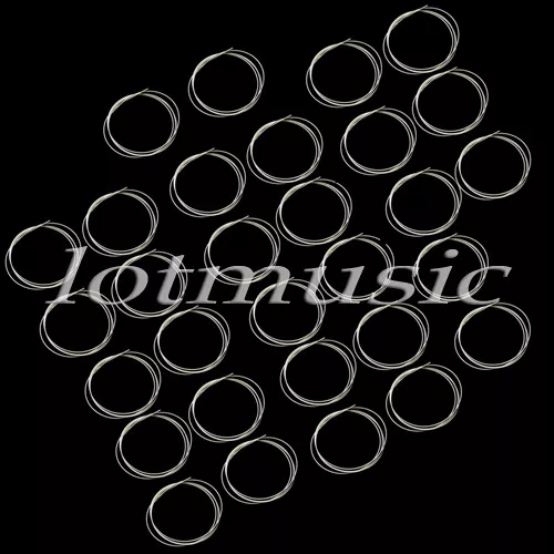 30 pack WHITE 5 Feet Guitar ABS bindings 1650 X 2 X 1.5mm