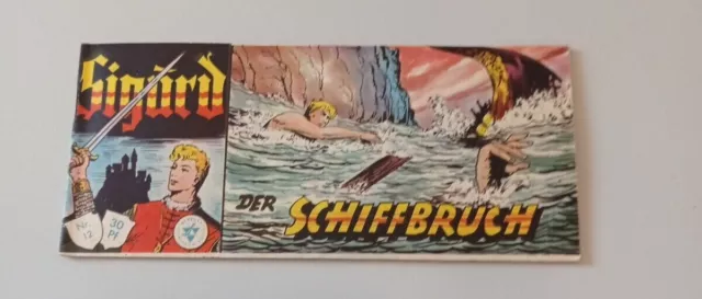 Sigurd Piccolo Nr 12  Lehning Verlag Original Dachbodenfund Vintage Comic