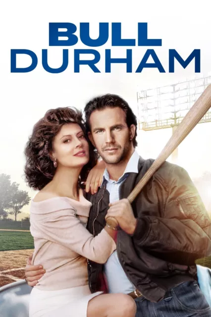 1988 Bull Durham Movie Poster 11X17 Crash Davis Kevin Costner Susan Sarandon ⚾🍿